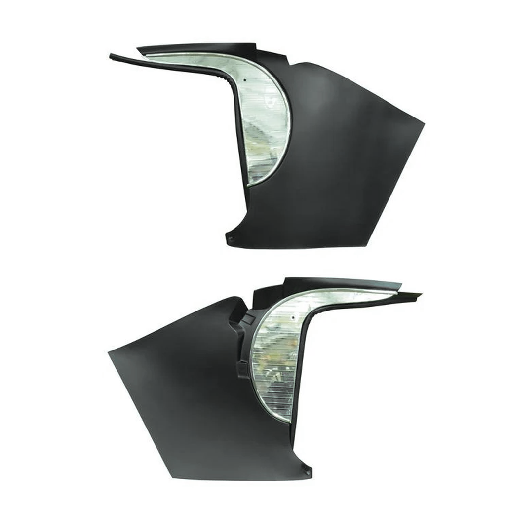 C1 1961 Corvette Deluxe Kick Panels W/Metal Insert & Trim
