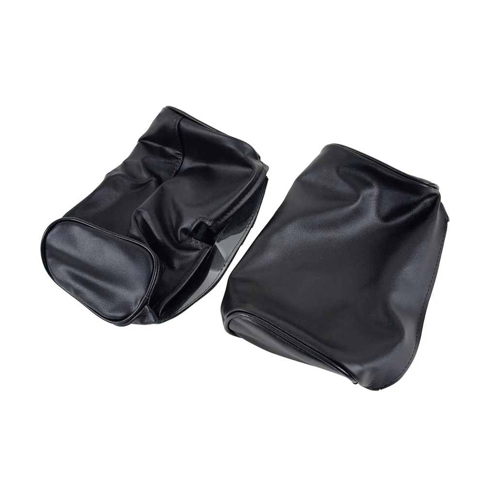 C2 1966 Corvette Headrest Covers - Leather - Pair