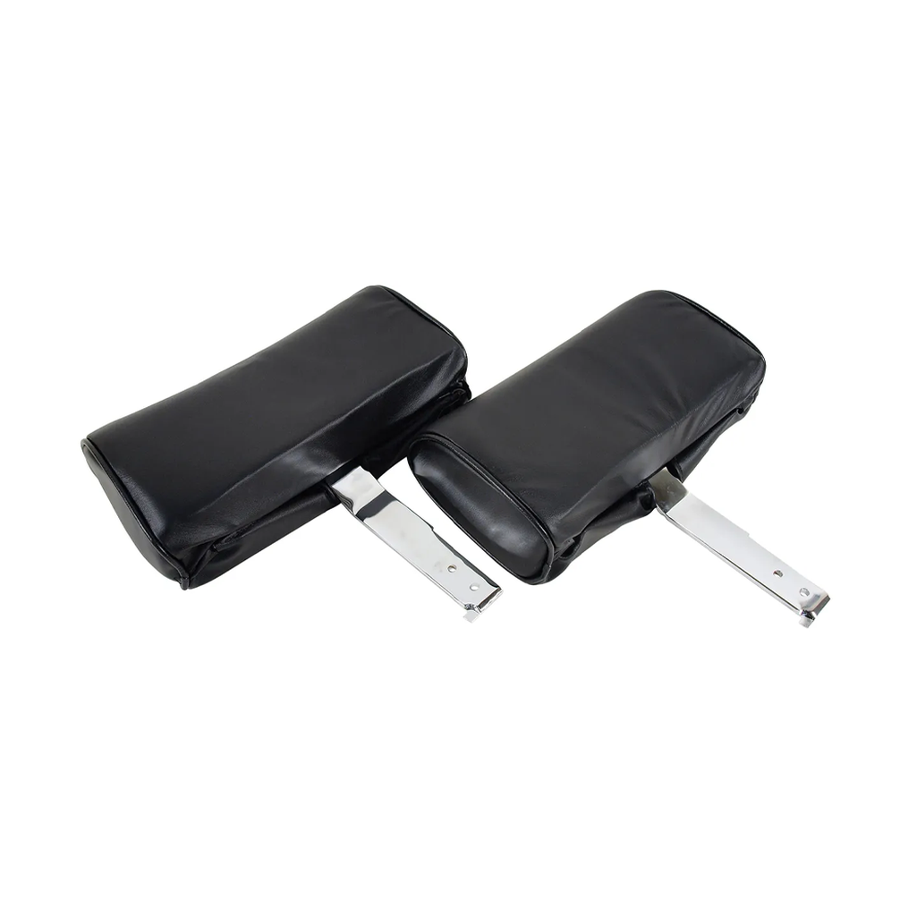 C2 1967 Corvette Headrests - Complete Leather - Pair