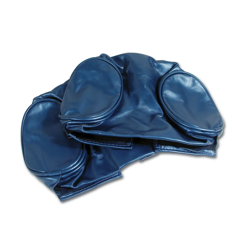 C2 1966 Corvette Headrest Covers - Leather - Pair