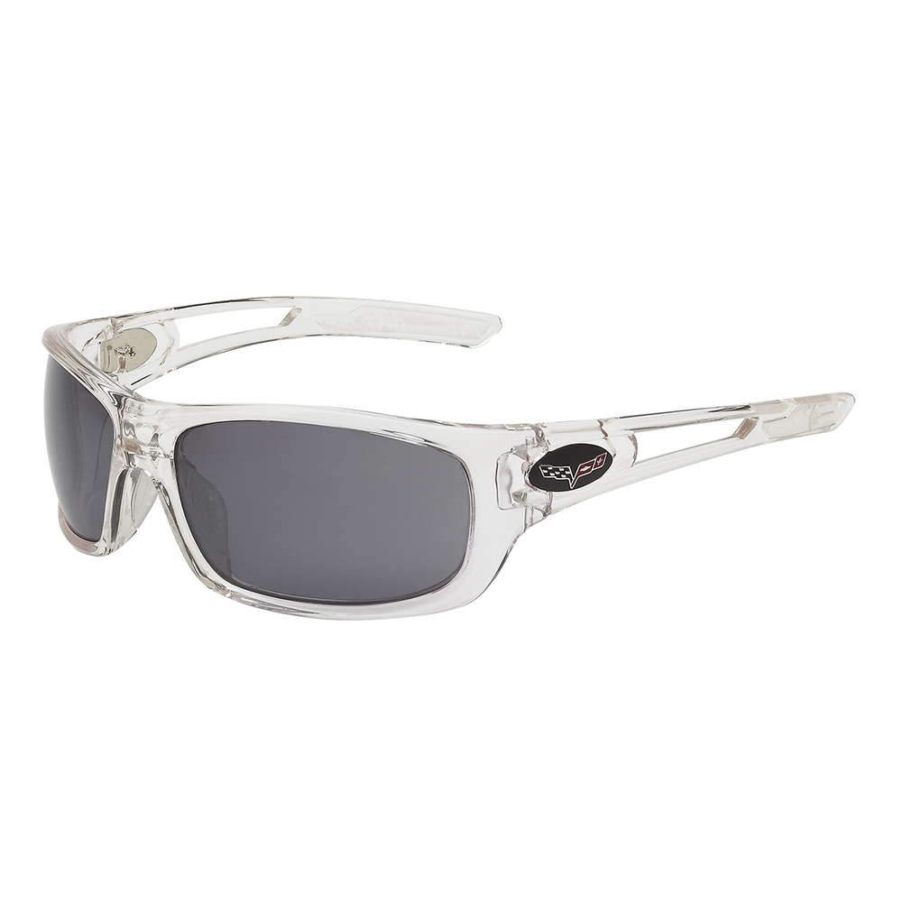 Corvette Sunglasses - Full Frame - Clear : C6 Logo