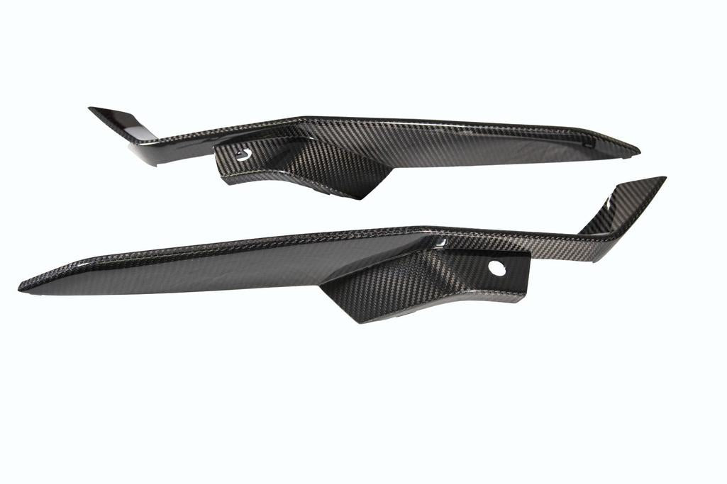 Corvette C8 Z06 Carbon Fiber Front Bumper Grille Inserts 2023-2026