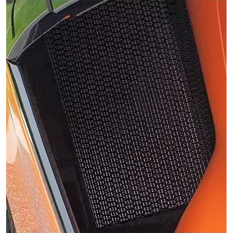 C8 Z06, E-Ray Corvette 2023 - 26 ALUMINUM HEXAGON Side Intake Grille Screens