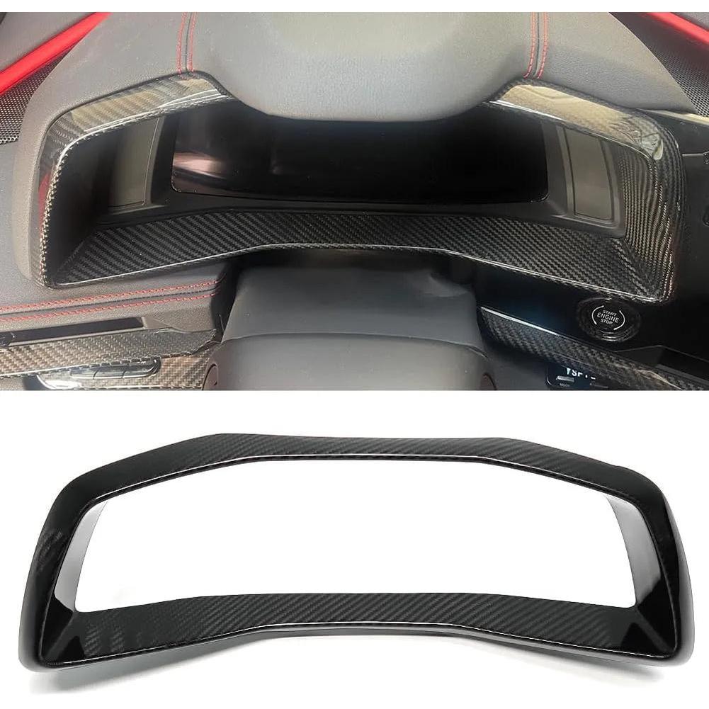C8 Corvette Gauge Cluster Trim Carbon Fiber Cover
