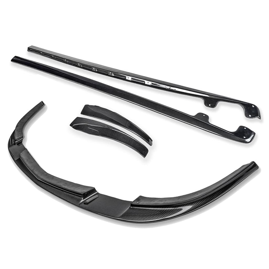 Corvette C6 Grand Sport / Z06 Front Splitter Lip & Side Skirts Rocker Panels : 2006-2013 C6 Z06, Grand Sport, ZR1