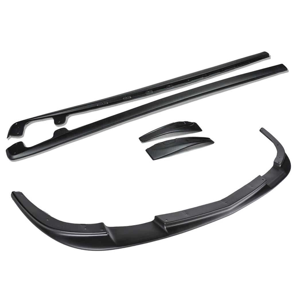 Corvette C6 Grand Sport / Z06 Front Splitter Lip & Side Skirts Rocker Panels : 2006-2013 C6 Z06, Grand Sport, ZR1