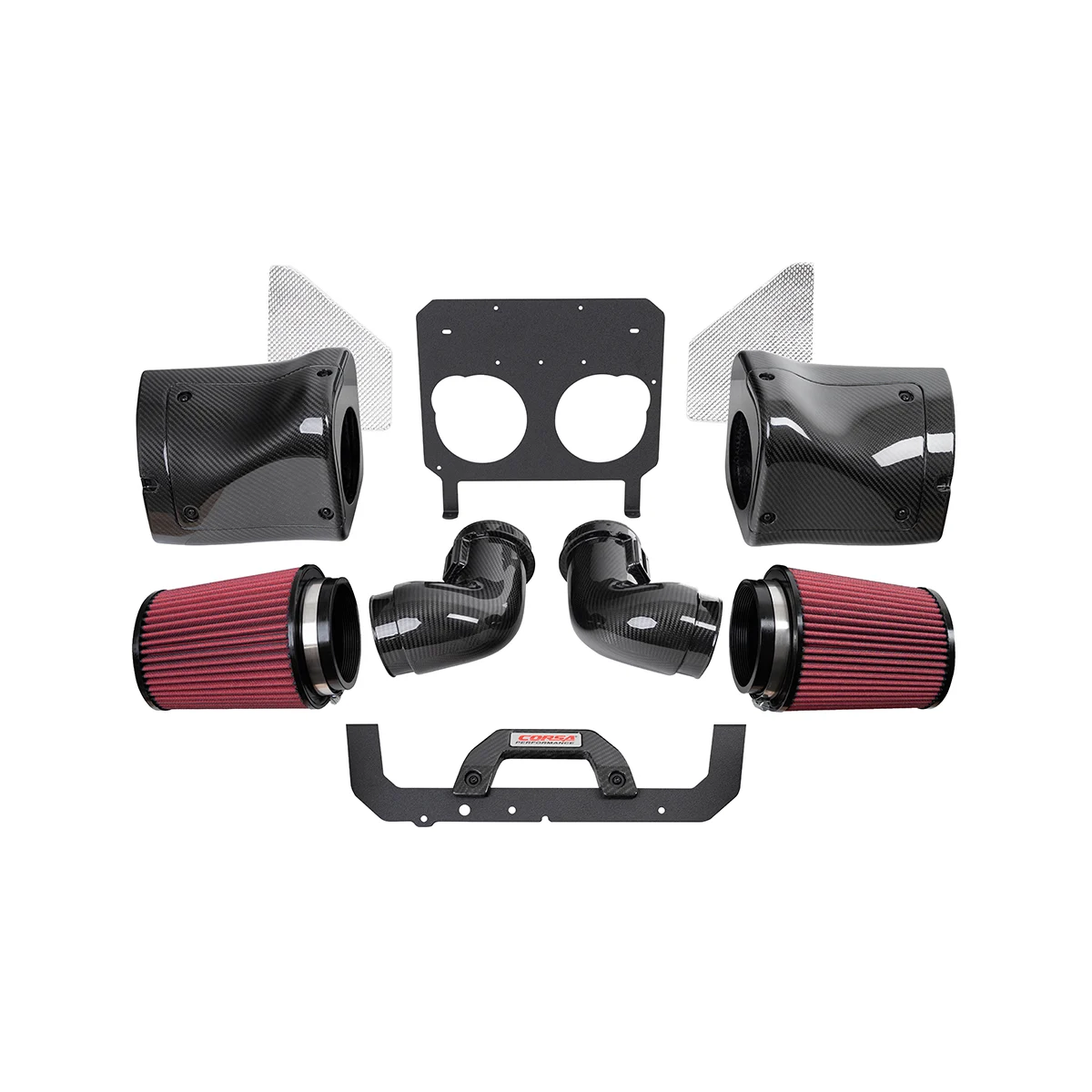 Corvette Corsa Air Intake System - Carbon Fiber : 2023-2027 C8 Z06 Corvette