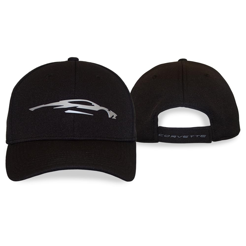 C8 Corvette Adjustable Gesture Hat : Black