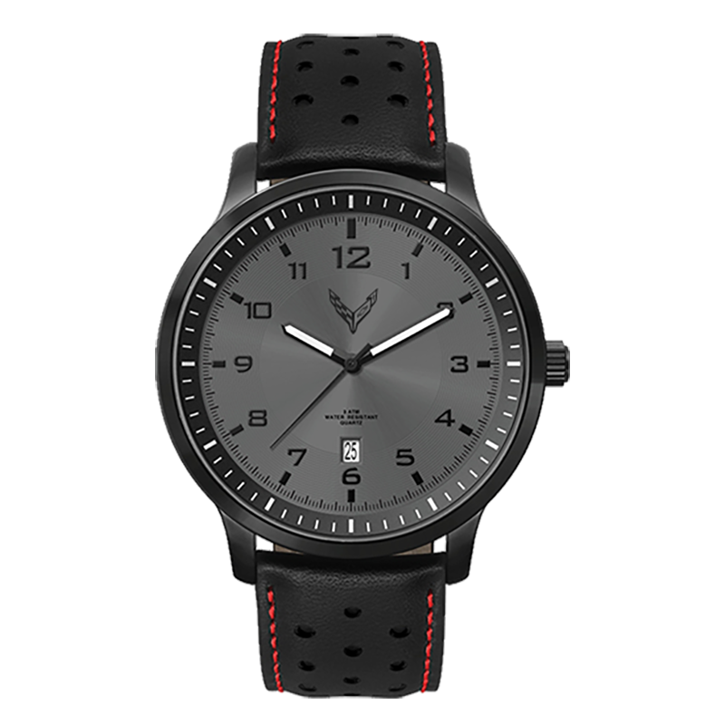 C8 Corvette 44mm Watch : Black