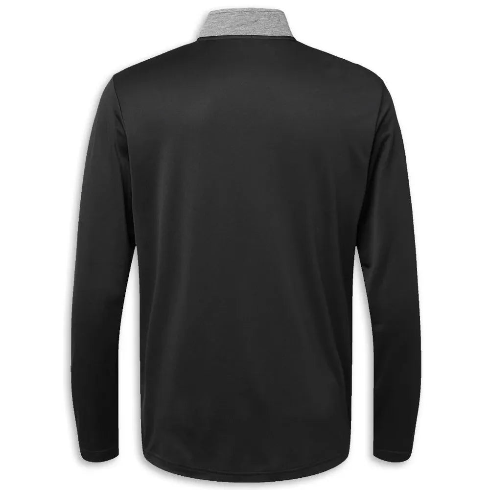 C8 Corvette Adidas Quarter Zip - Heather Gray