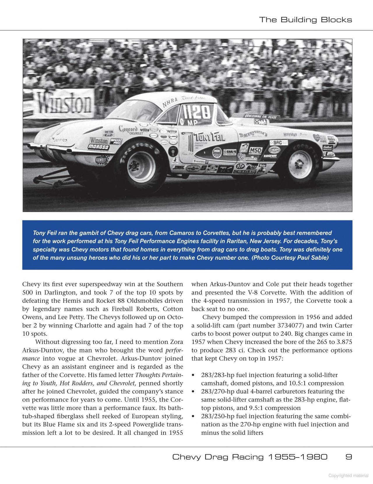 Chevy Drag Racing 1955-1980: A Celebration of Bowtie's Success at the Drag Strip Book