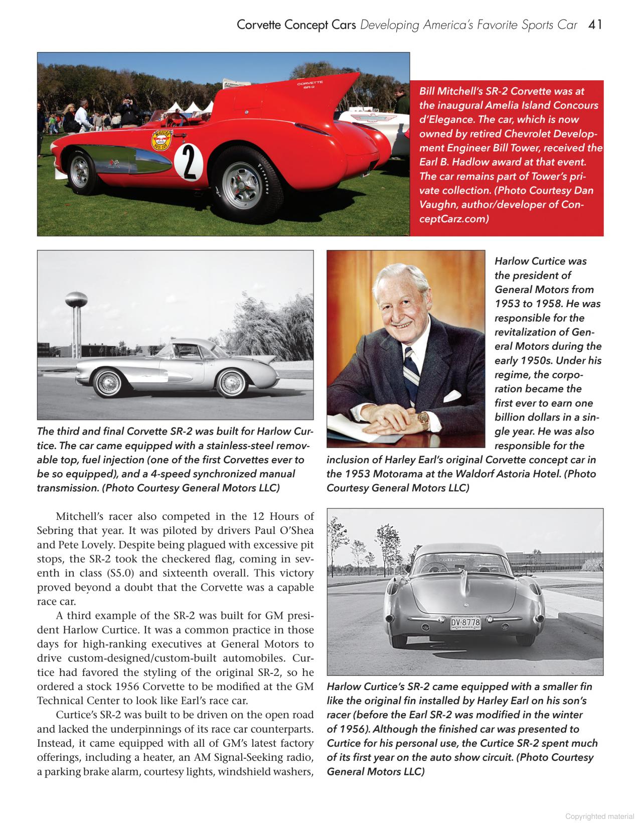 Corvette Concept Cars: Developing America’s Favorite Sports Car Book