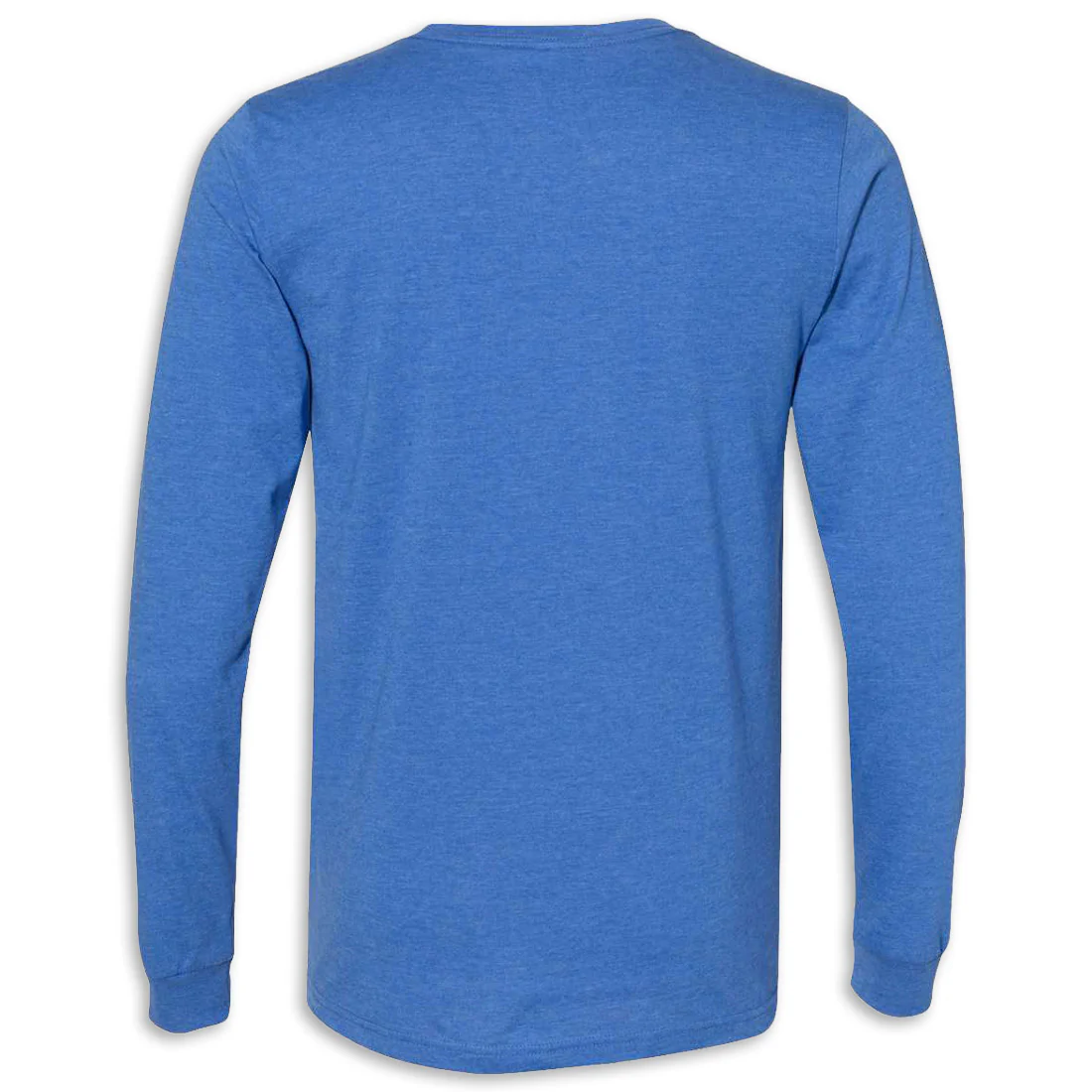 C8 Corvette Crossed Flags & Script Long Sleeve T-Shirt