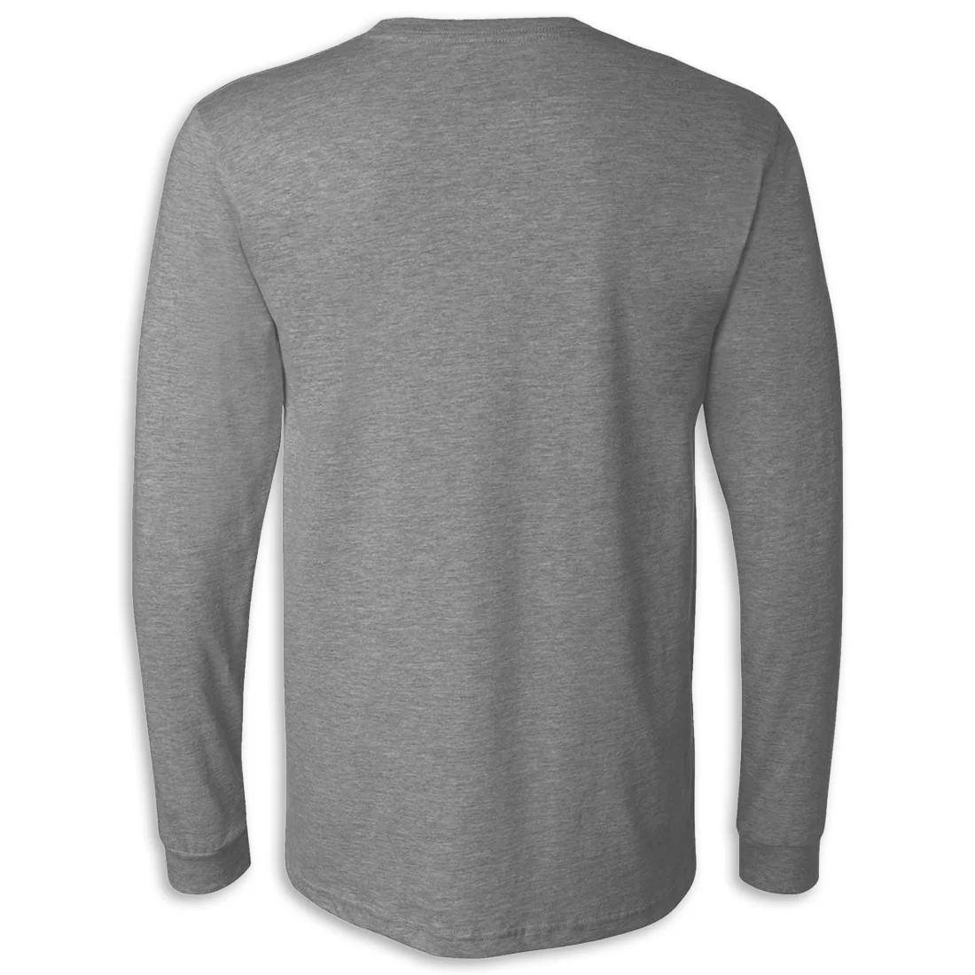 C8 Corvette Crossed Flags & Script Long Sleeve T-Shirt