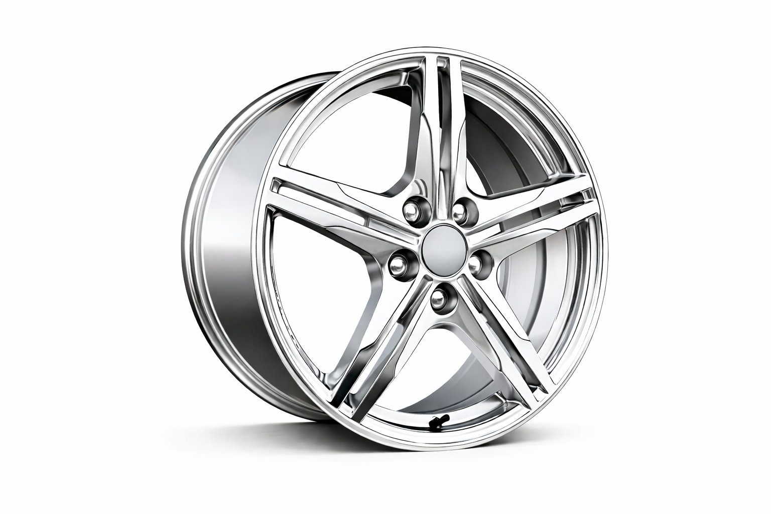 C8 Corvette Stingray Split Spoke GM Wheel Exchange - Chrome : C8 2025+