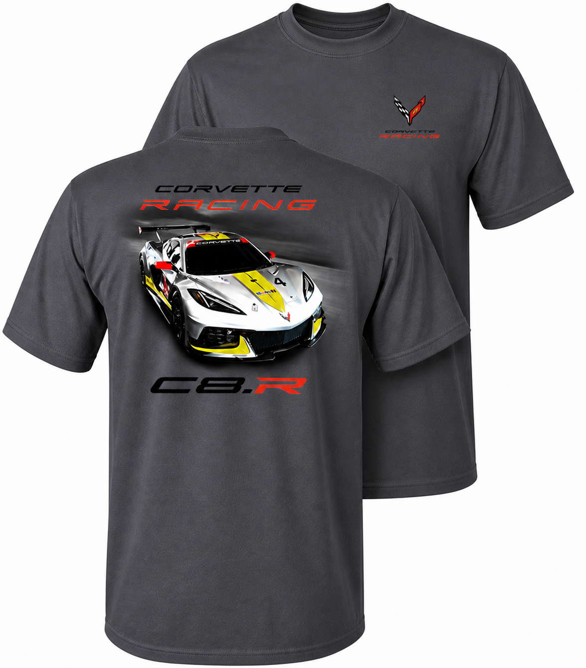C8 Corvette Racing C8.R T-Shirt : Grey