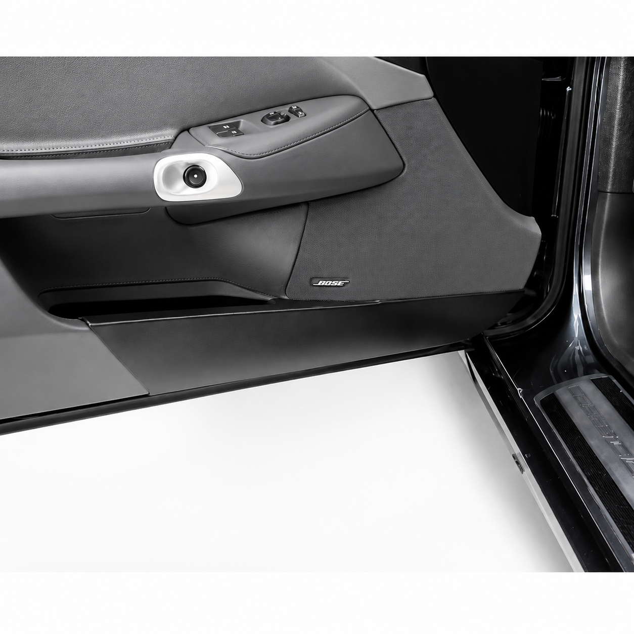 Corvette Door Kick Panel Guards : 2005-2013 C6, Z06, ZR1, Grand Sport