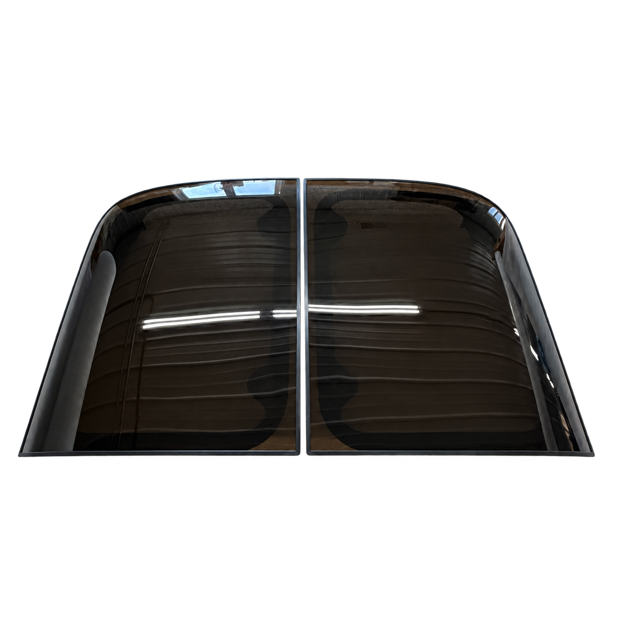 C3 Corvette Bronze Smoked Acrylic T-Tops - Pair: Late 1977–1982