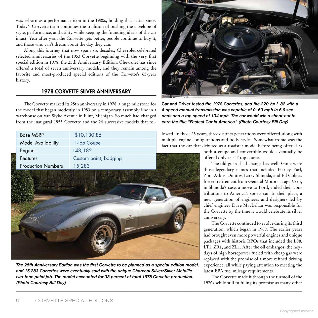 Corvette Special Editions Book: Pace Cars, L88s, Callaways, Z06s and More