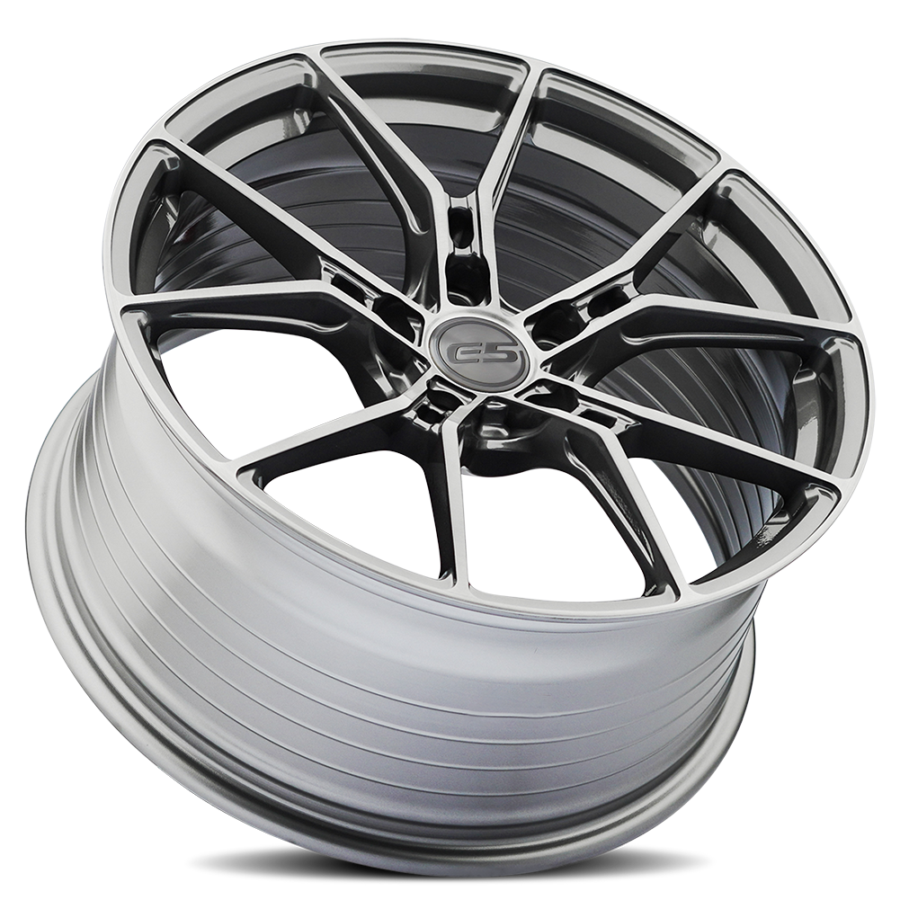 Corvette Wheels E5 Daytona : Titanium Brushed