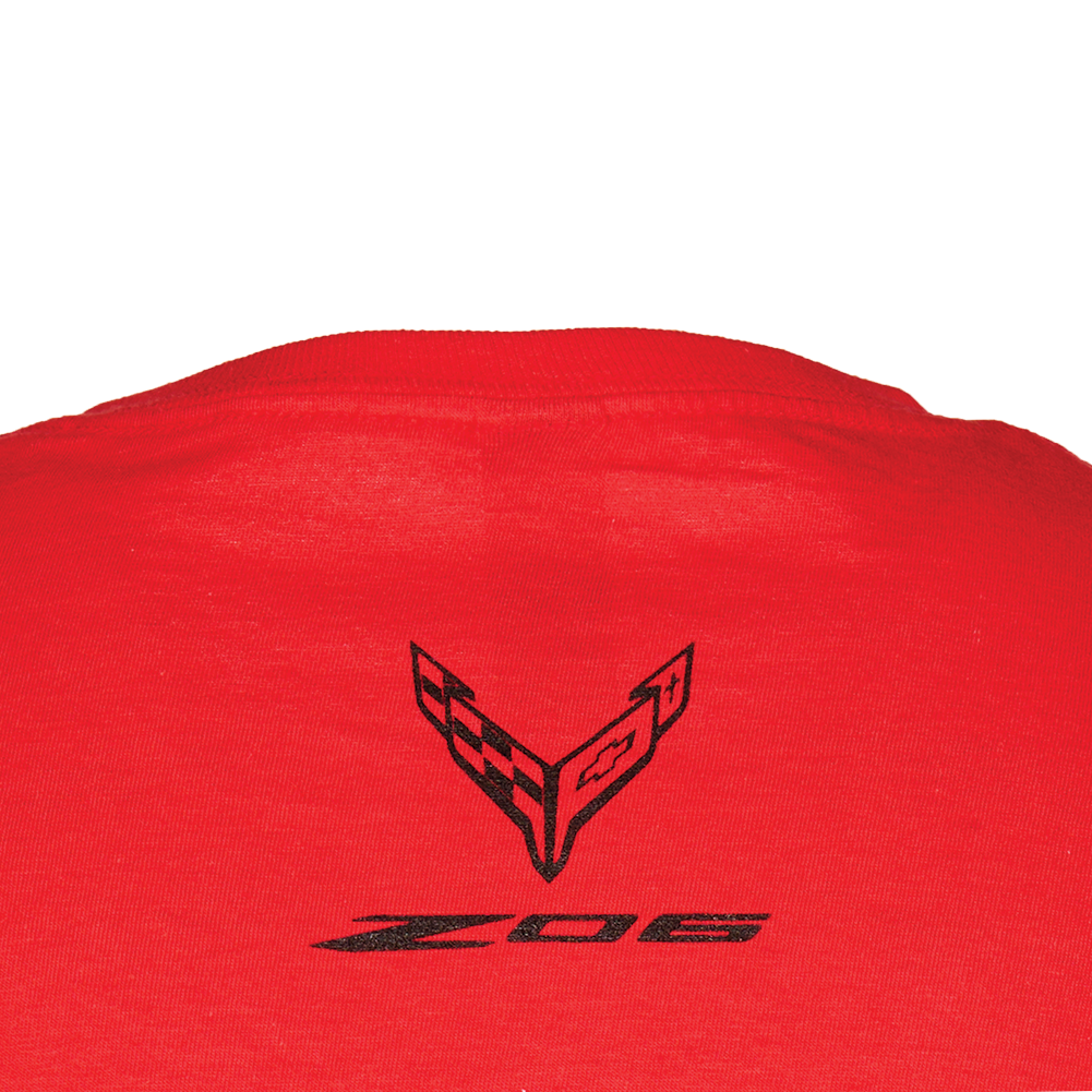 C8 Corvette Z06 T-Shirt : Red