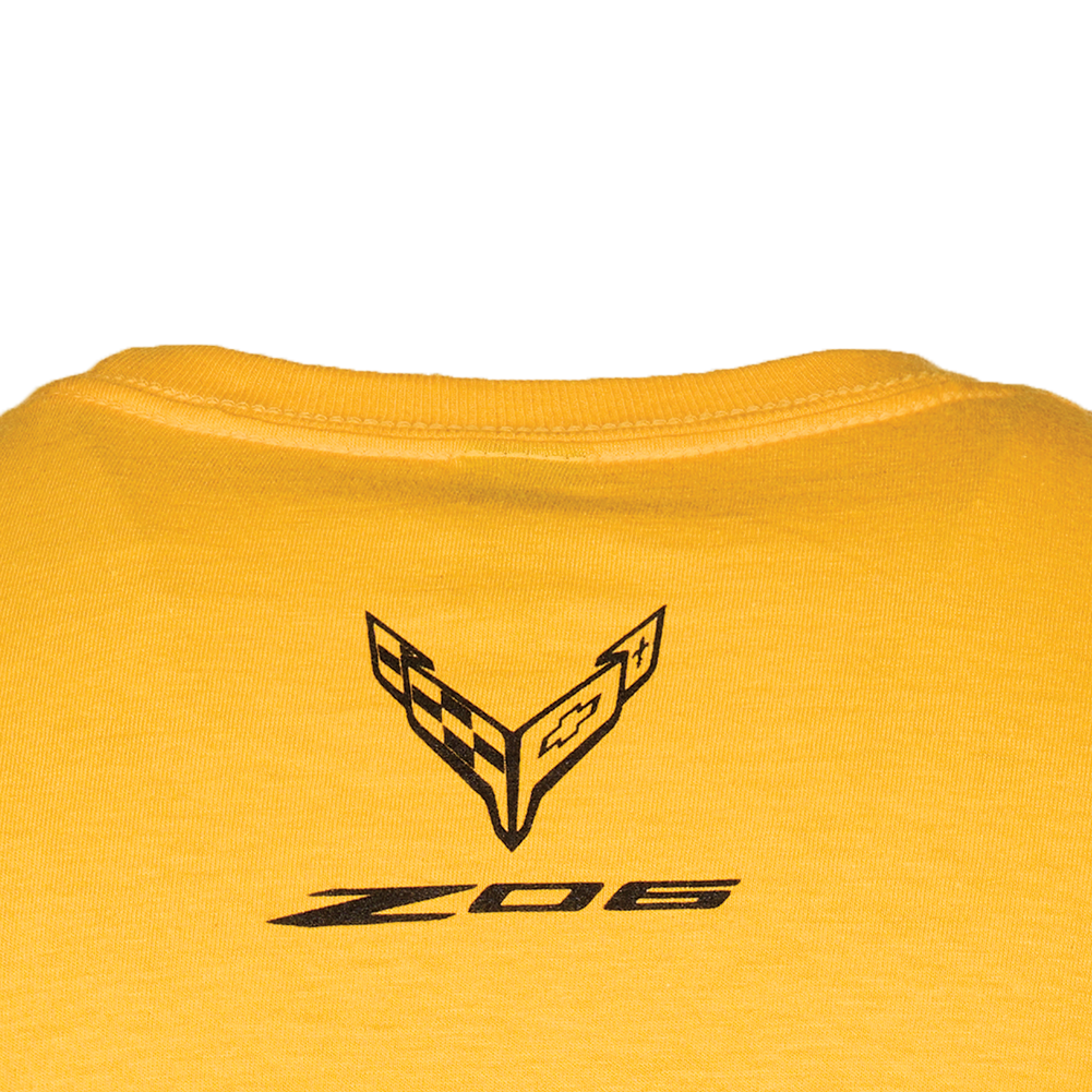C8 Corvette Z06 T-Shirt : Yellow