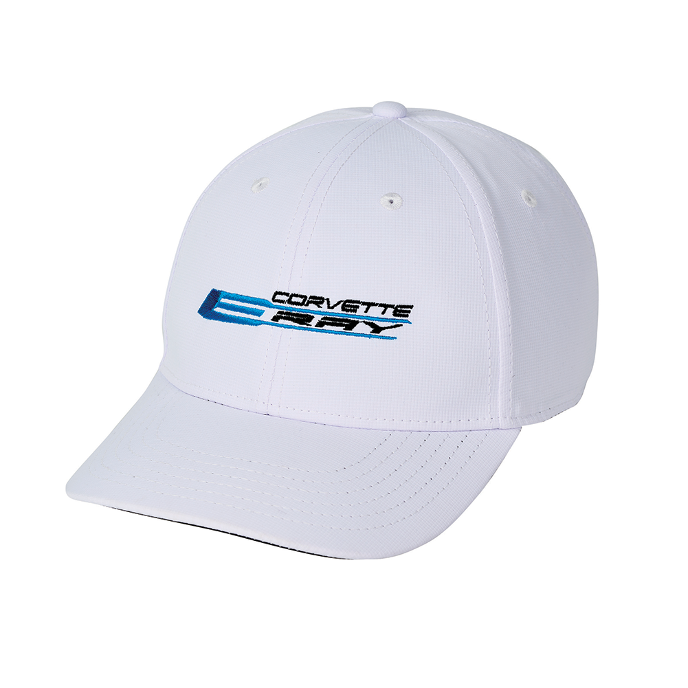 C8 Corvette E-Ray Hat : White
