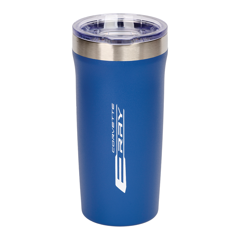 C8 Corvette E-Ray Palermo Tumbler 32oz : Navy Blue