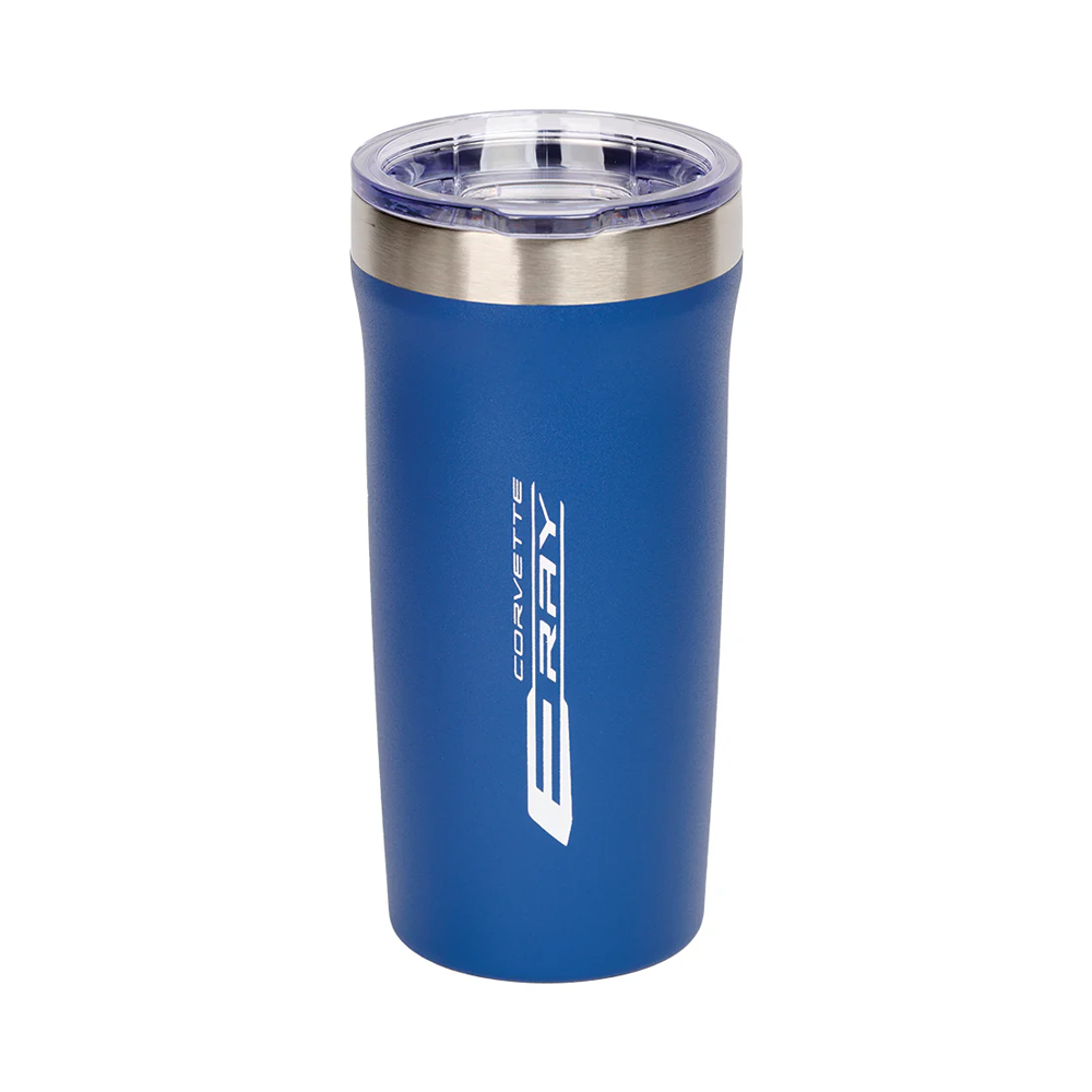 C8 Corvette E-Ray Palermo Tumbler 32oz : Navy Blue
