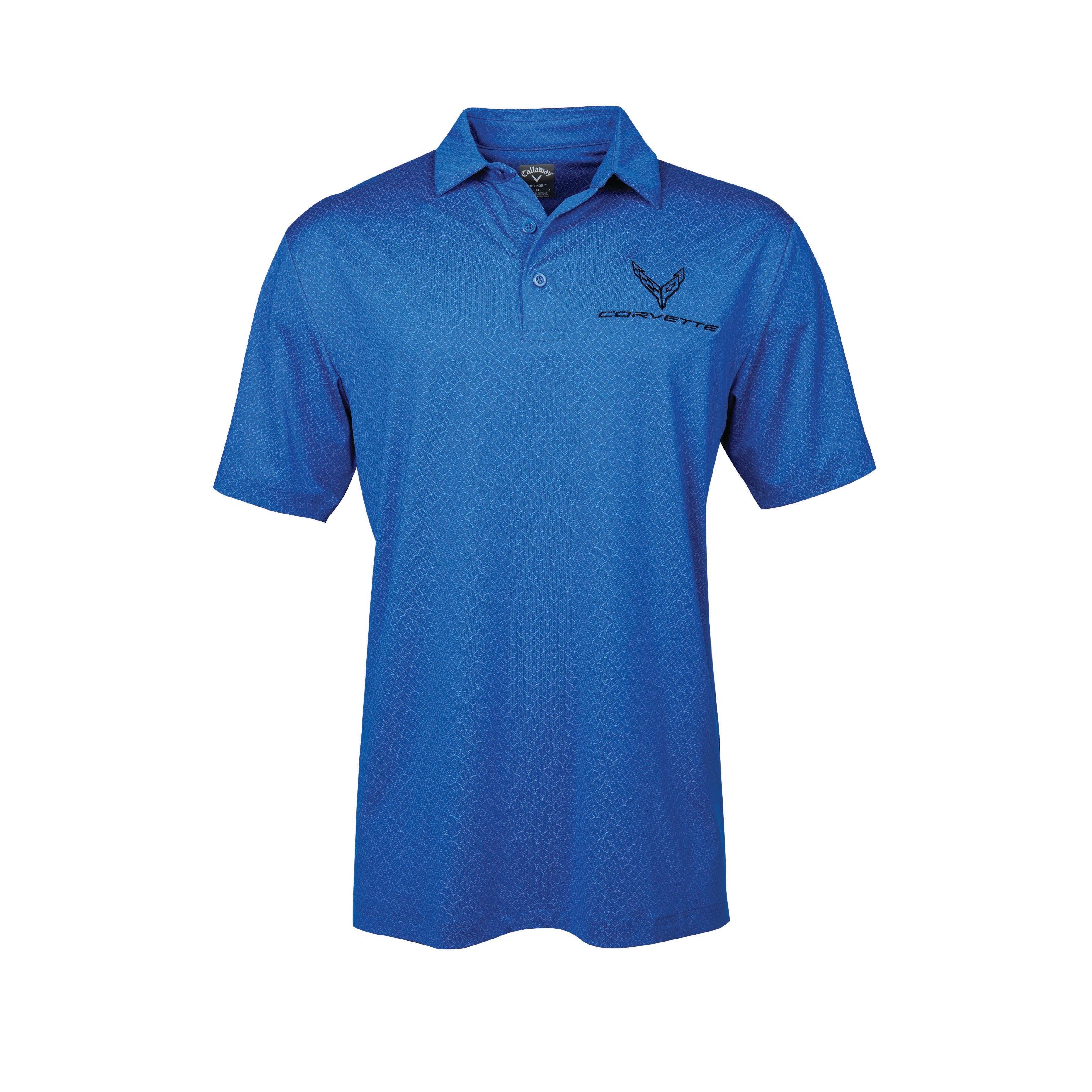 C8 Corvette Opti-Dri Callaway Polo-Blue