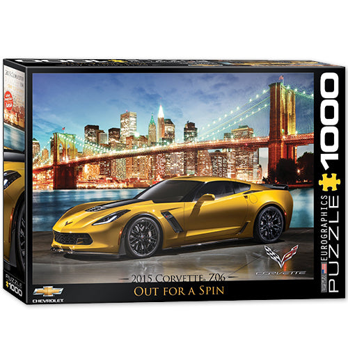 2015 Corvette Z06 Puzzle – Out for a Spin 1000 Pieces
