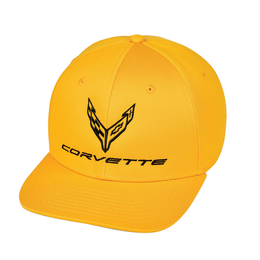 C8 Corvette Tonal Hat/Cap : Yellow