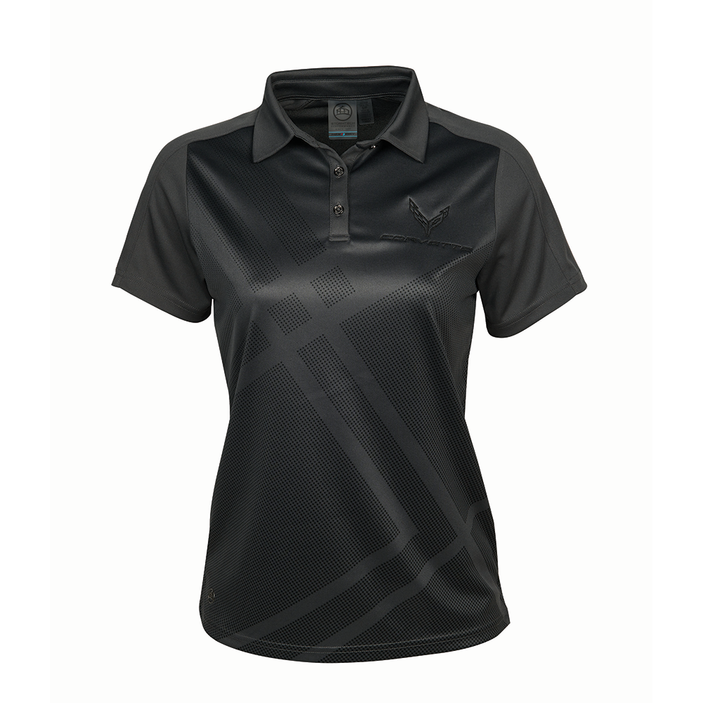 C8 Corvette Stormtech Ladies Polo Shirt