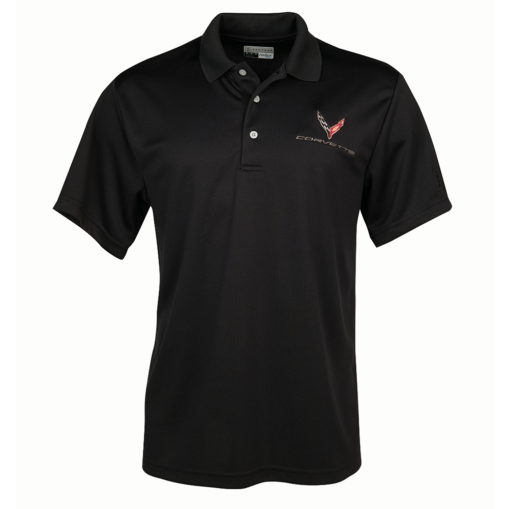 C8 Corvette PGA Airflux Polo Shirt
