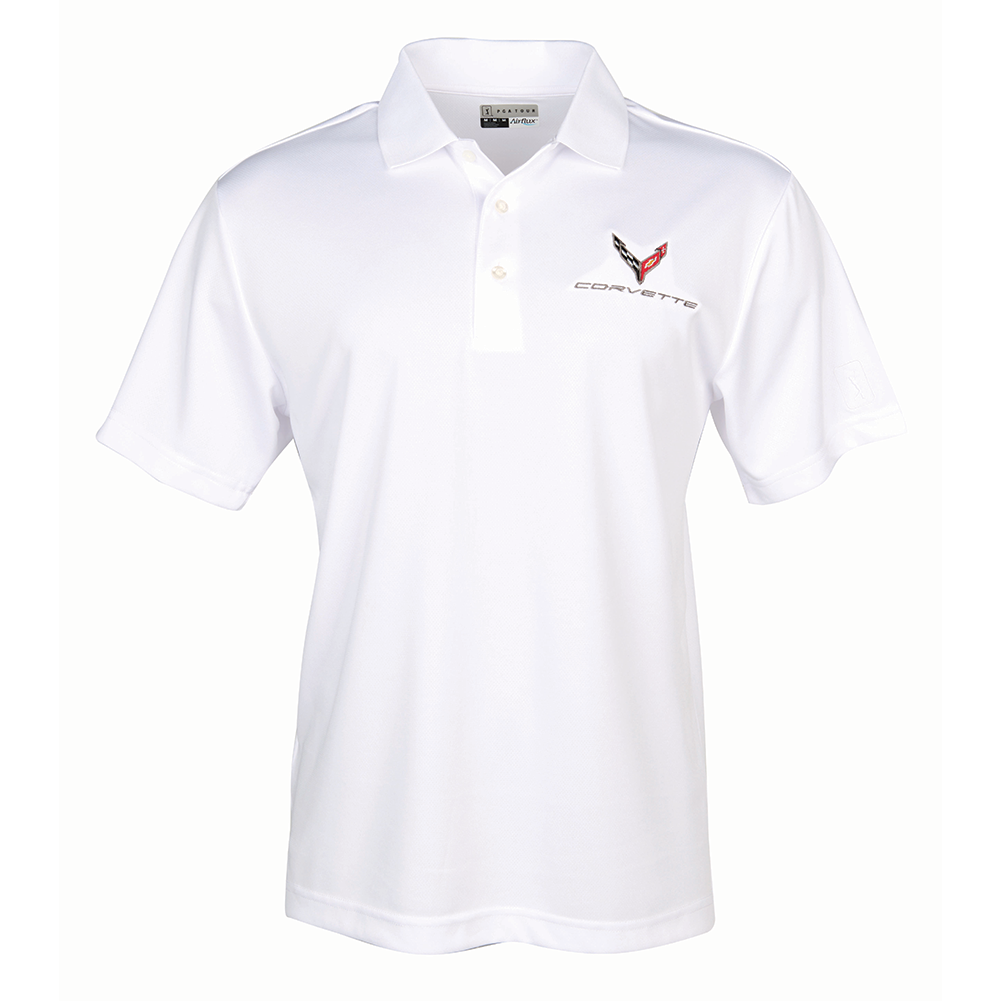 C8 Corvette PGA Airflux Polo Shirt