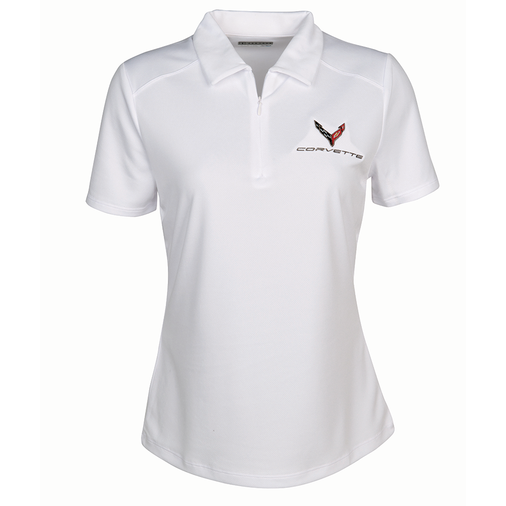 C8 Corvette PGA Airflux Ladies Polo Shirt