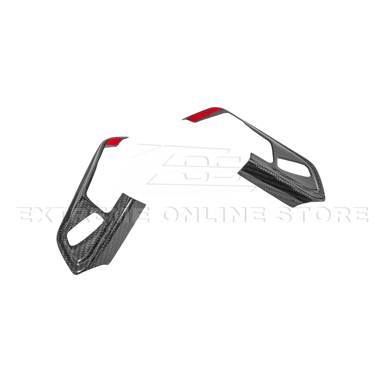 Corvette C8 Steering Wheel Trim Cover w/ Collison Button : 2020-2026