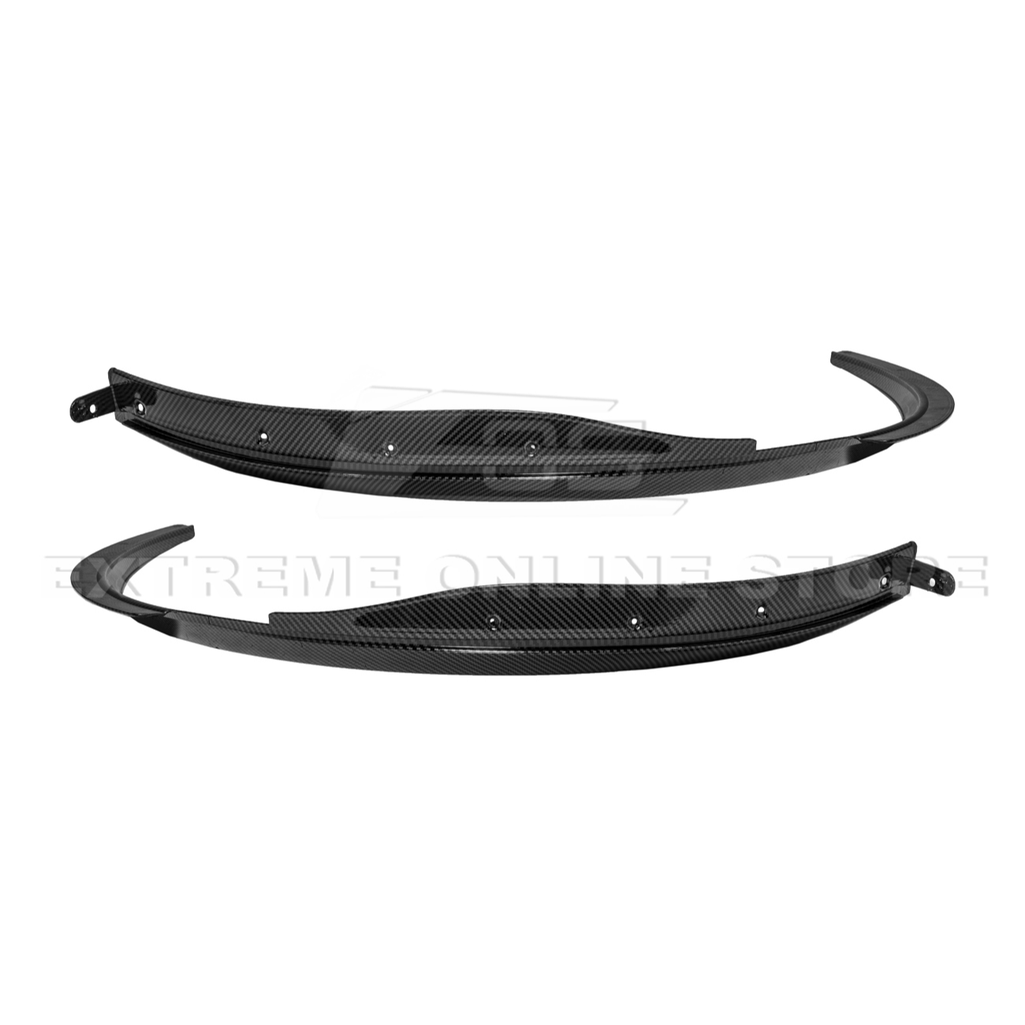 C8 Corvette Dry Carbon Fiber Side Wheel Fender Trim : 2020-2026 C8 Singray, Z06, E-Ray