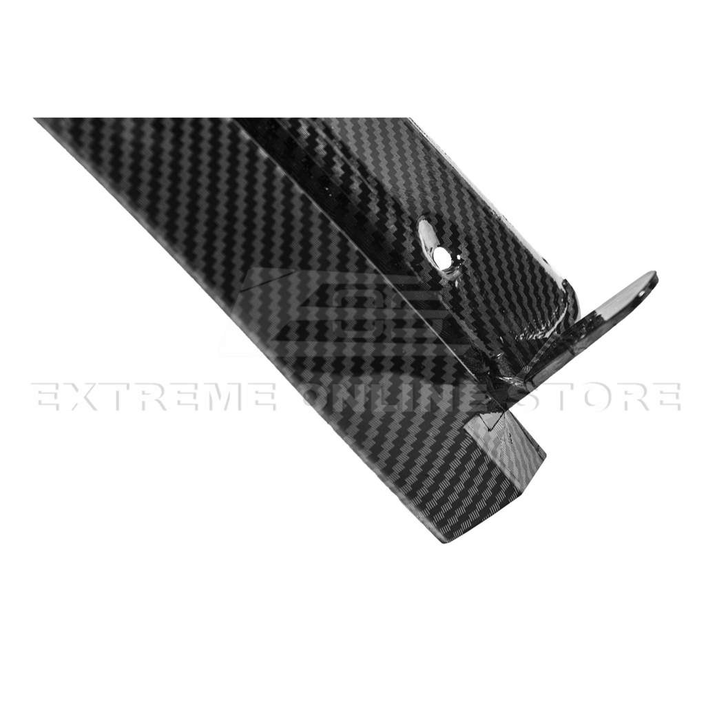 C8 Corvette Dry Carbon Fiber Side Wheel Fender Trim : 2020-2026 C8 Singray, Z06, E-Ray