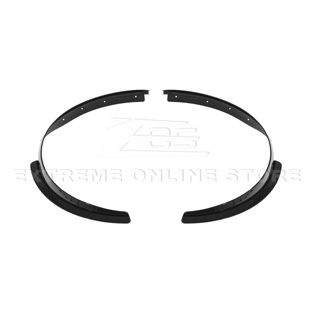 C8 Corvette Dry Carbon Fiber Side Wheel Fender Trim : 2020-2026 C8 Singray, Z06, E-Ray