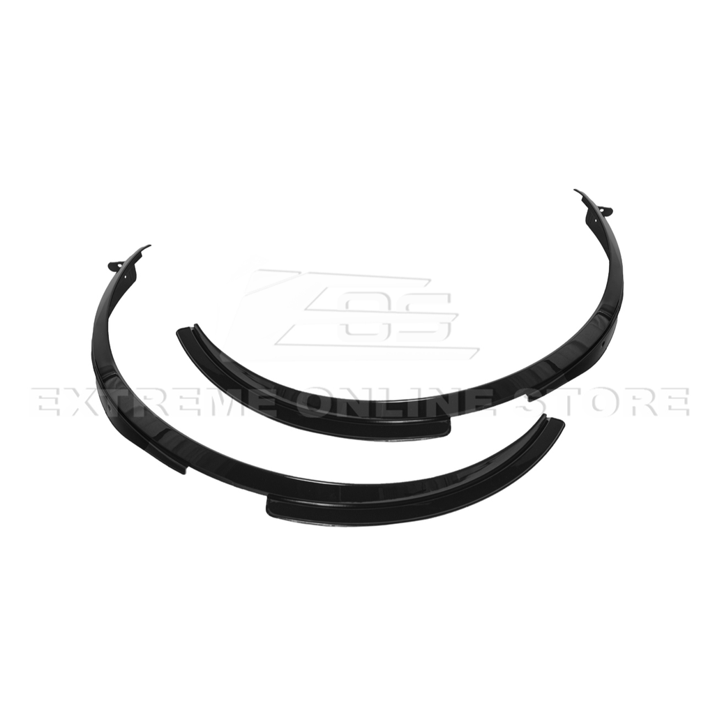 C8 Corvette Dry Carbon Fiber Side Wheel Fender Trim : 2020-2026 C8 Singray, Z06, E-Ray