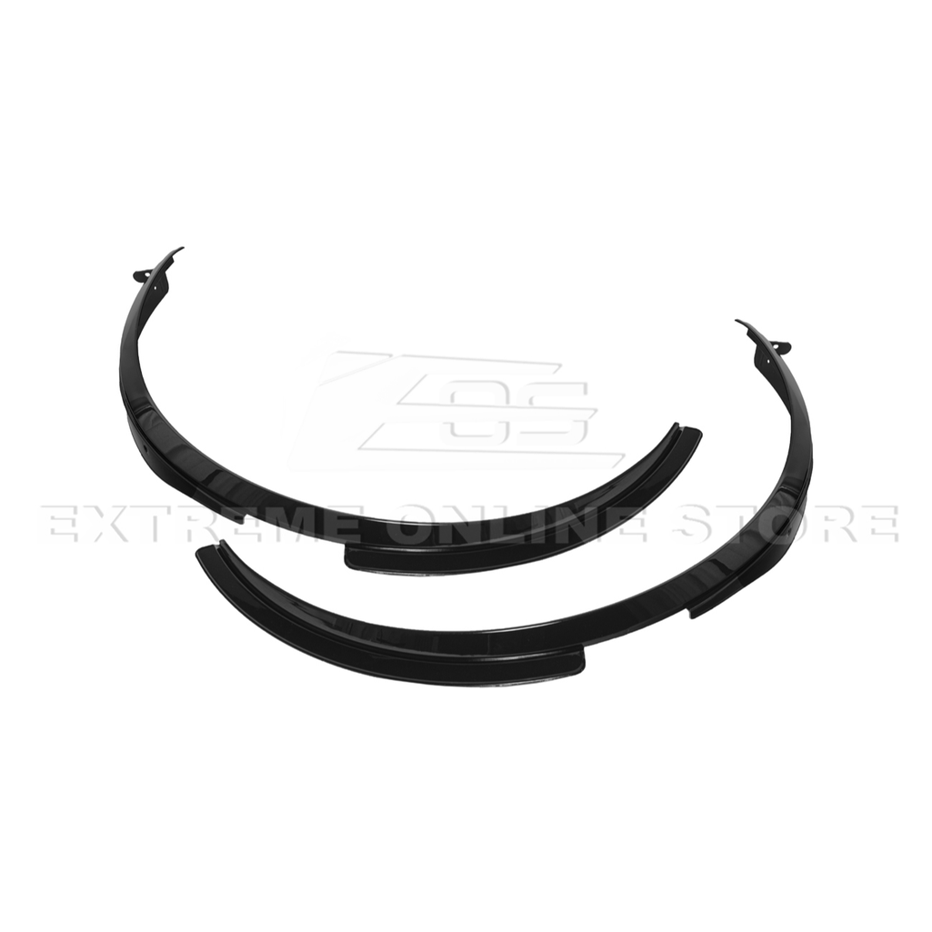 C8 Corvette Dry Carbon Fiber Side Wheel Fender Trim : 2020-2026 C8 Singray, Z06, E-Ray