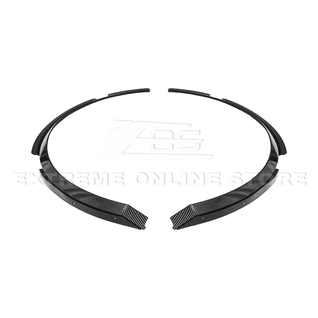 C8 Corvette Dry Carbon Fiber Side Wheel Fender Trim : 2020-2026 C8 Singray, Z06, E-Ray