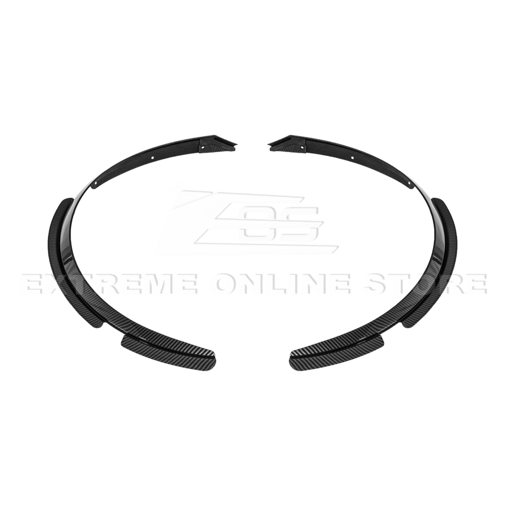 C8 Corvette Dry Carbon Fiber Side Wheel Fender Trim : 2020-2026 C8 Singray, Z06, E-Ray