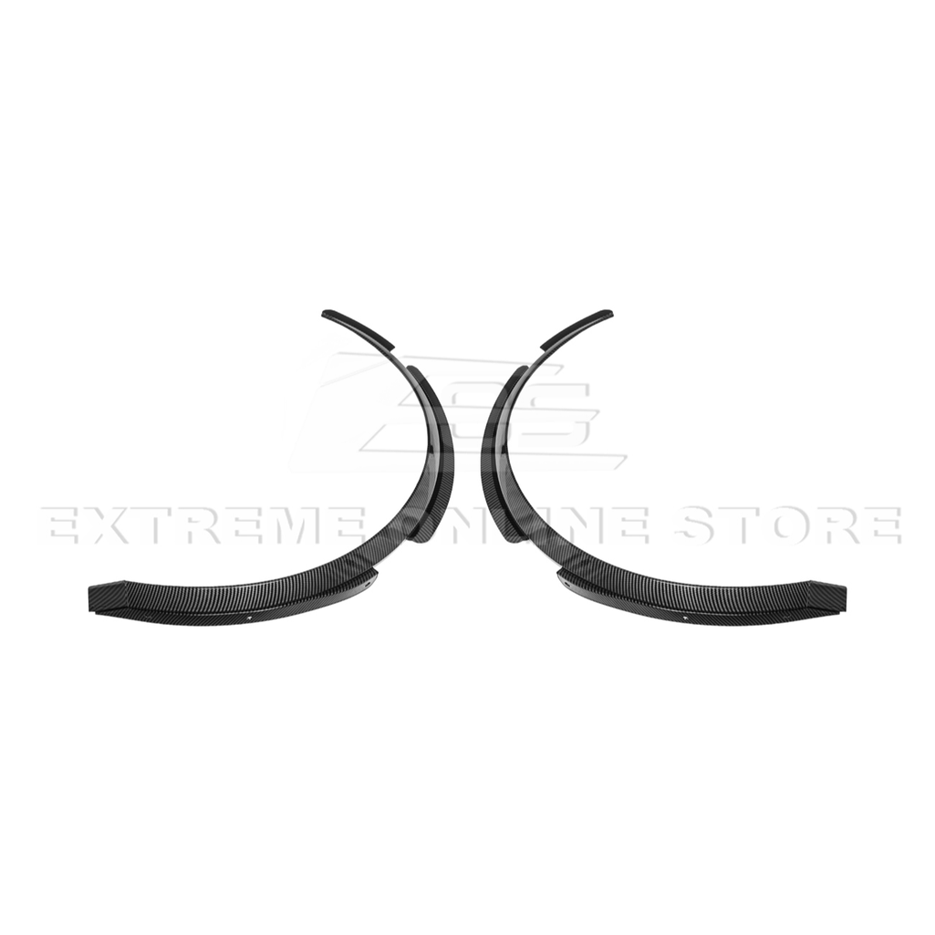 C8 Corvette Dry Carbon Fiber Side Wheel Fender Trim : 2020-2026 C8 Singray, Z06, E-Ray