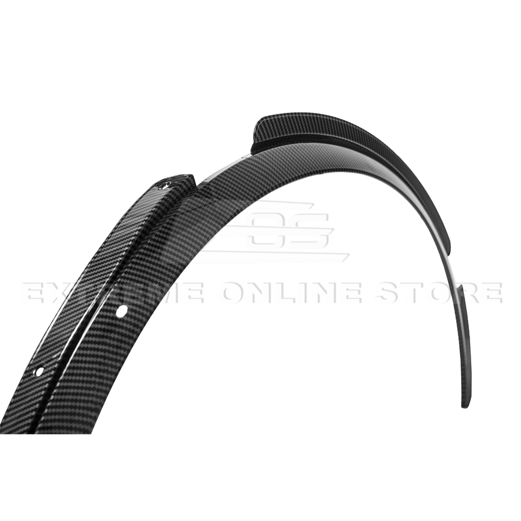 C8 Corvette Dry Carbon Fiber Side Wheel Fender Trim : 2020-2026 C8 Singray, Z06, E-Ray