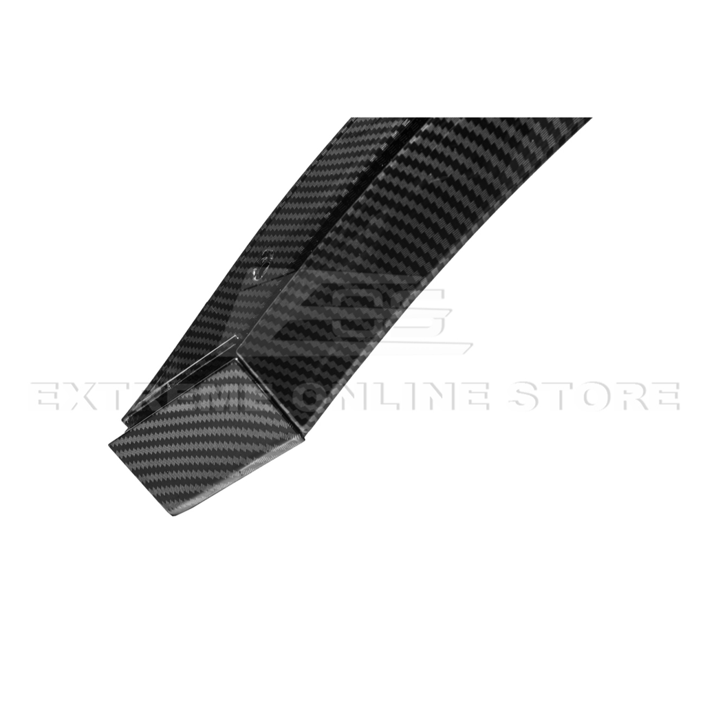 C8 Corvette Dry Carbon Fiber Side Wheel Fender Trim : 2020-2026 C8 Singray, Z06, E-Ray