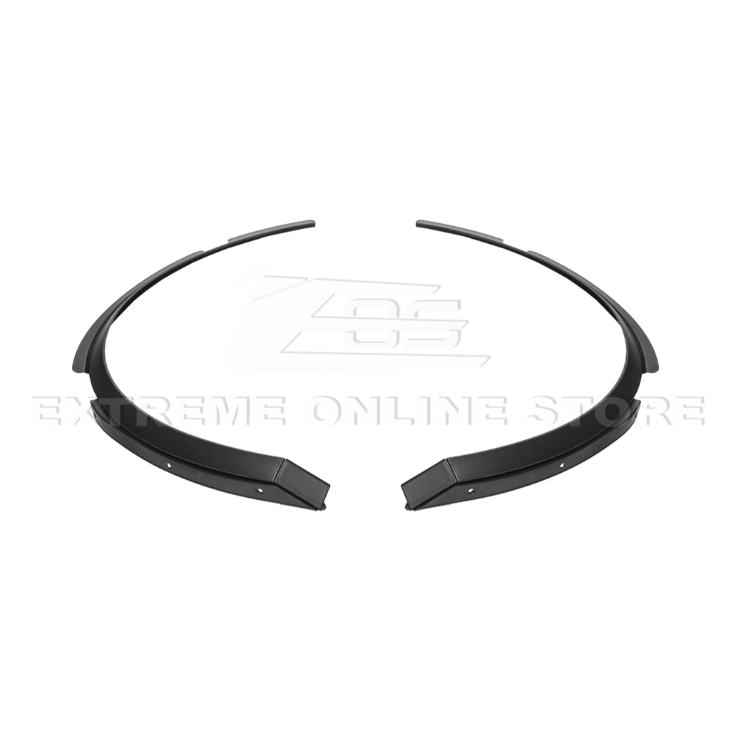 C8 Corvette Dry Carbon Fiber Side Wheel Fender Trim : 2020-2026 C8 Singray, Z06, E-Ray