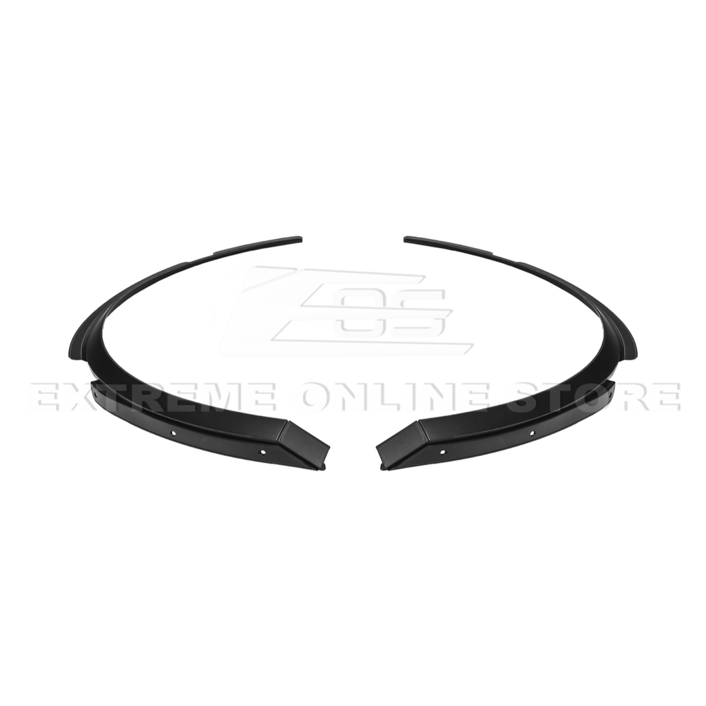 C8 Corvette Dry Carbon Fiber Side Wheel Fender Trim : 2020-2026 C8 Singray, Z06, E-Ray