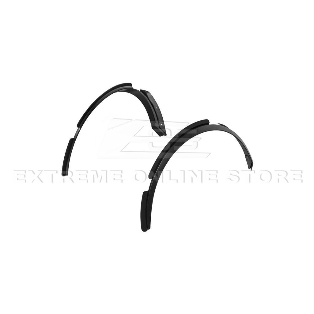 C8 Corvette Dry Carbon Fiber Side Wheel Fender Trim : 2020-2026 C8 Singray, Z06, E-Ray